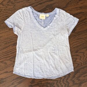 Maeve Light Purple Short Sleeve Tee